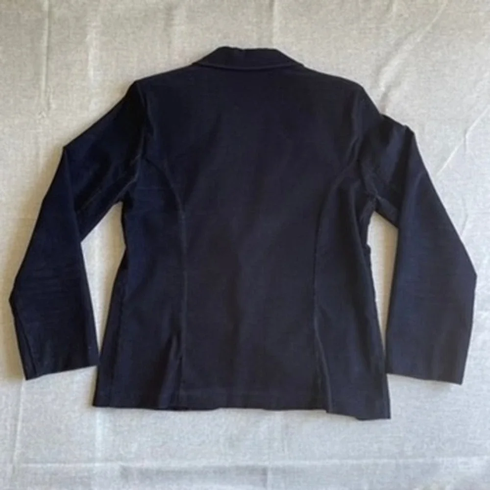 Vintage Wrangler Misses Blazer Size 18 Womens Corduroy Brown Buttons - Picture 10 of 12